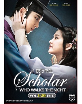 KOREAN DRAMA: SCHOLAR WHO WALKS THE NIGHT 夜行书生 VOL.1-20 END
